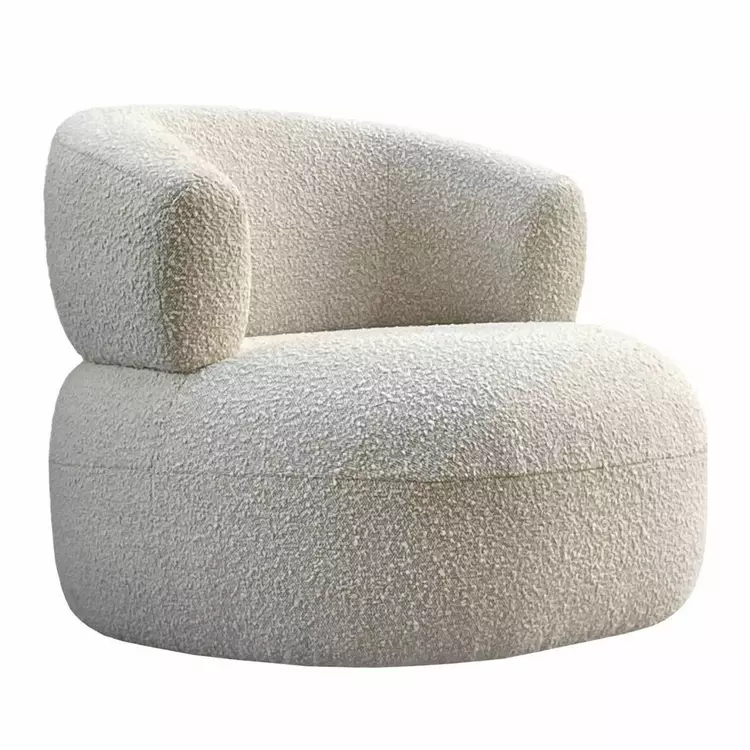 Boucle armchair deals